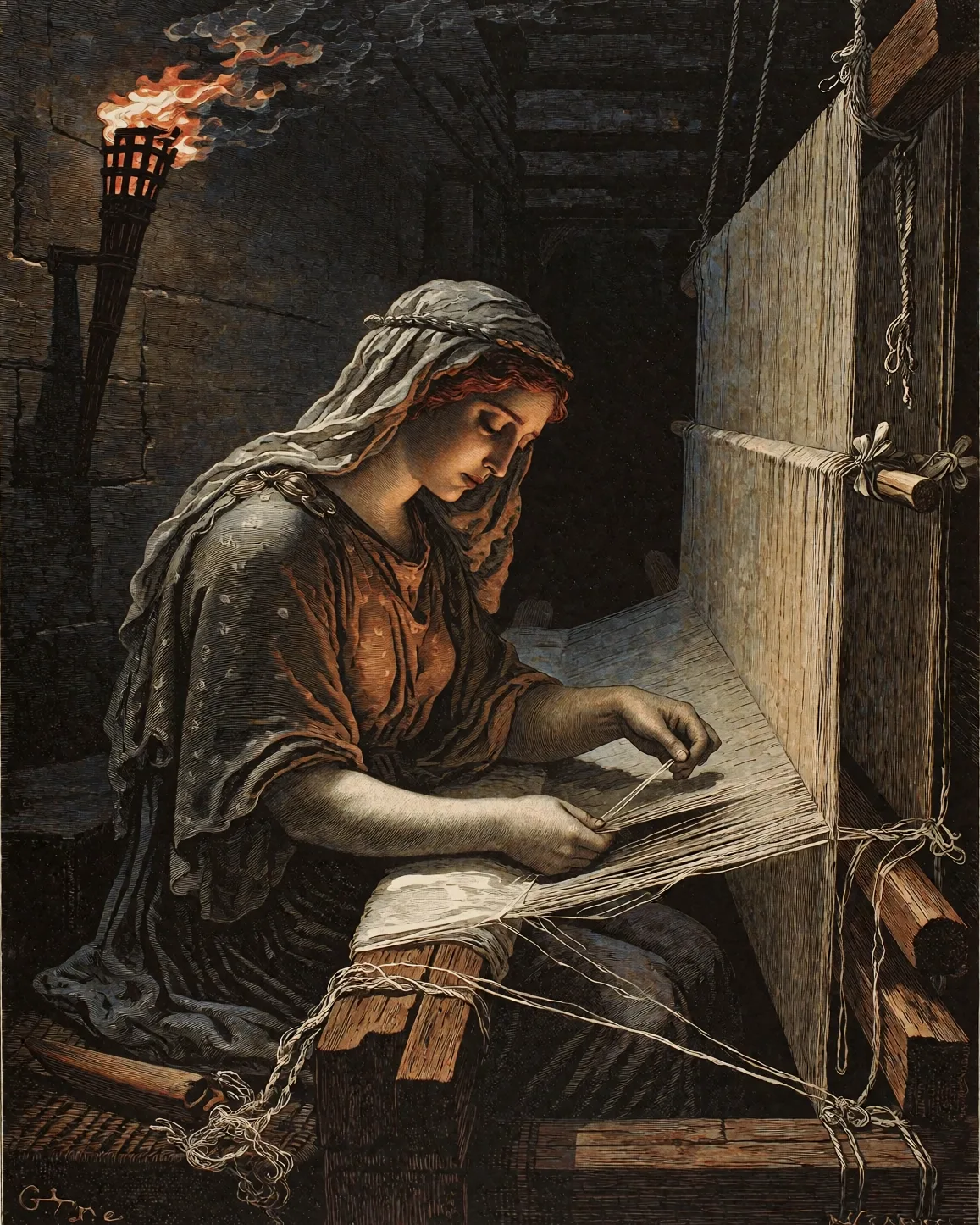 Weaving and unweaving