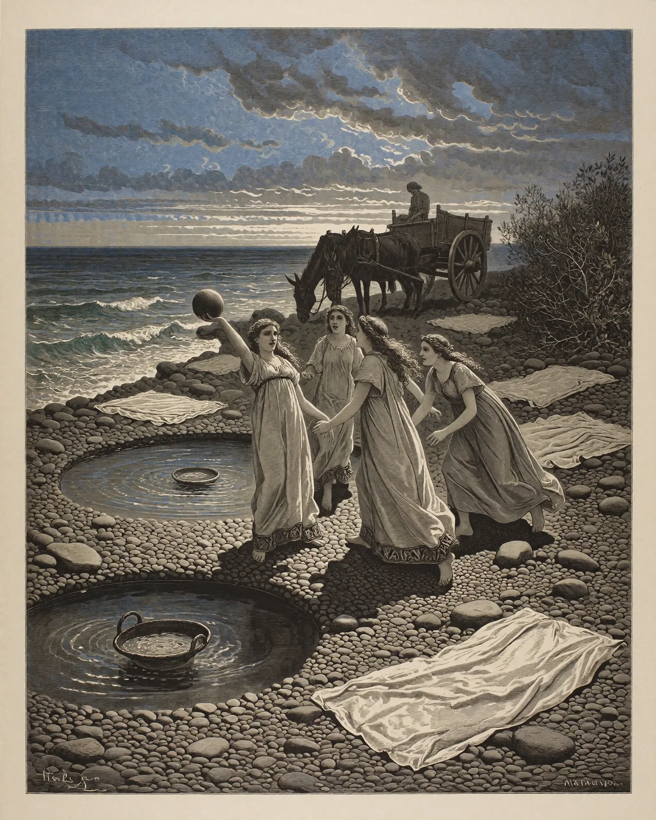 The princess's washing